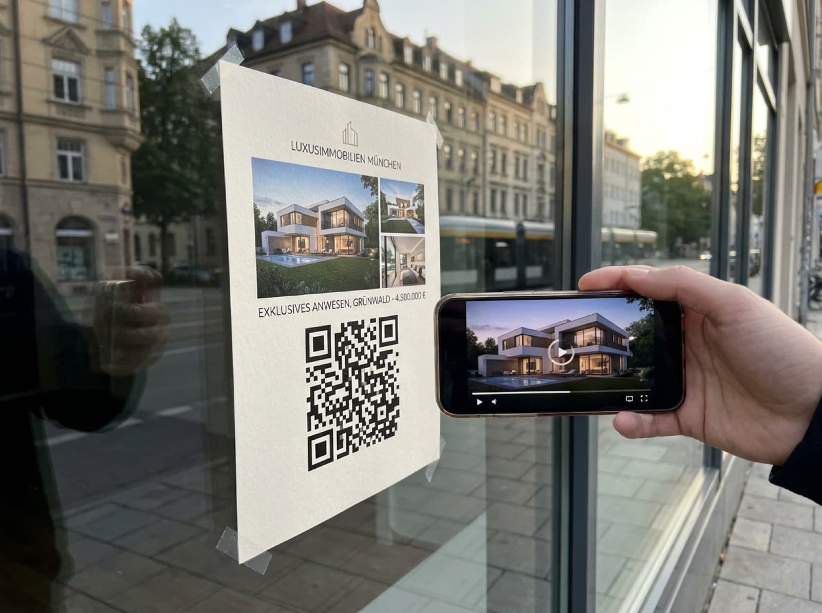 Schaufenster-QR-Code