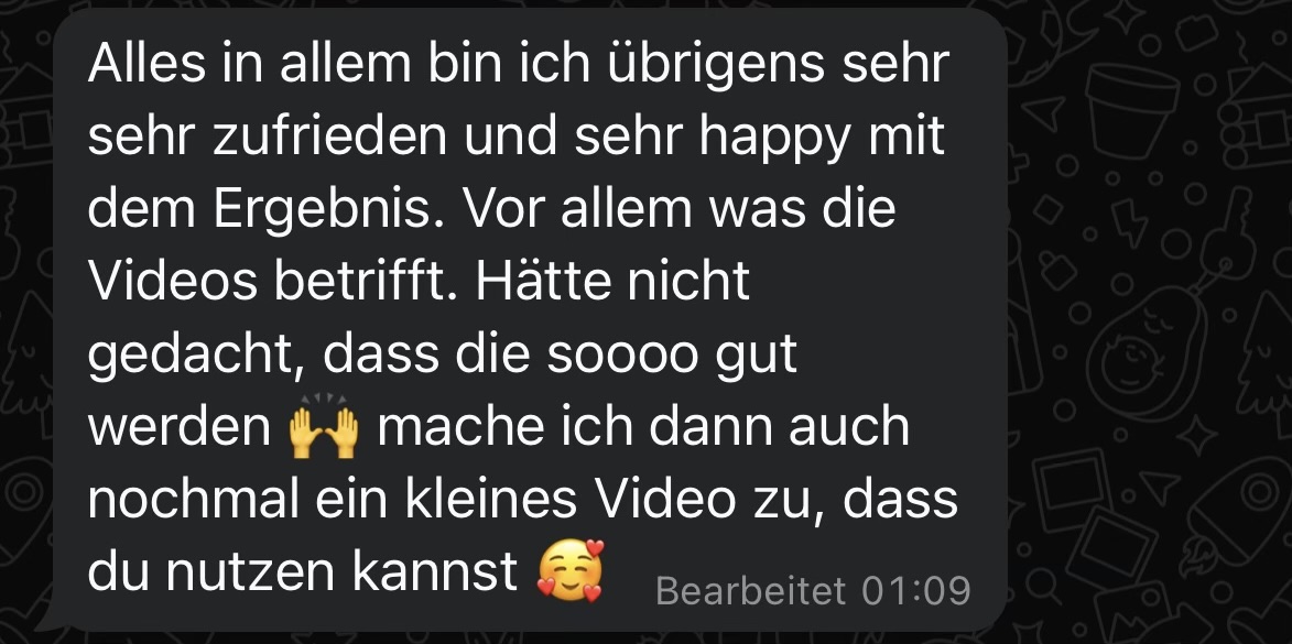 Kundennachricht