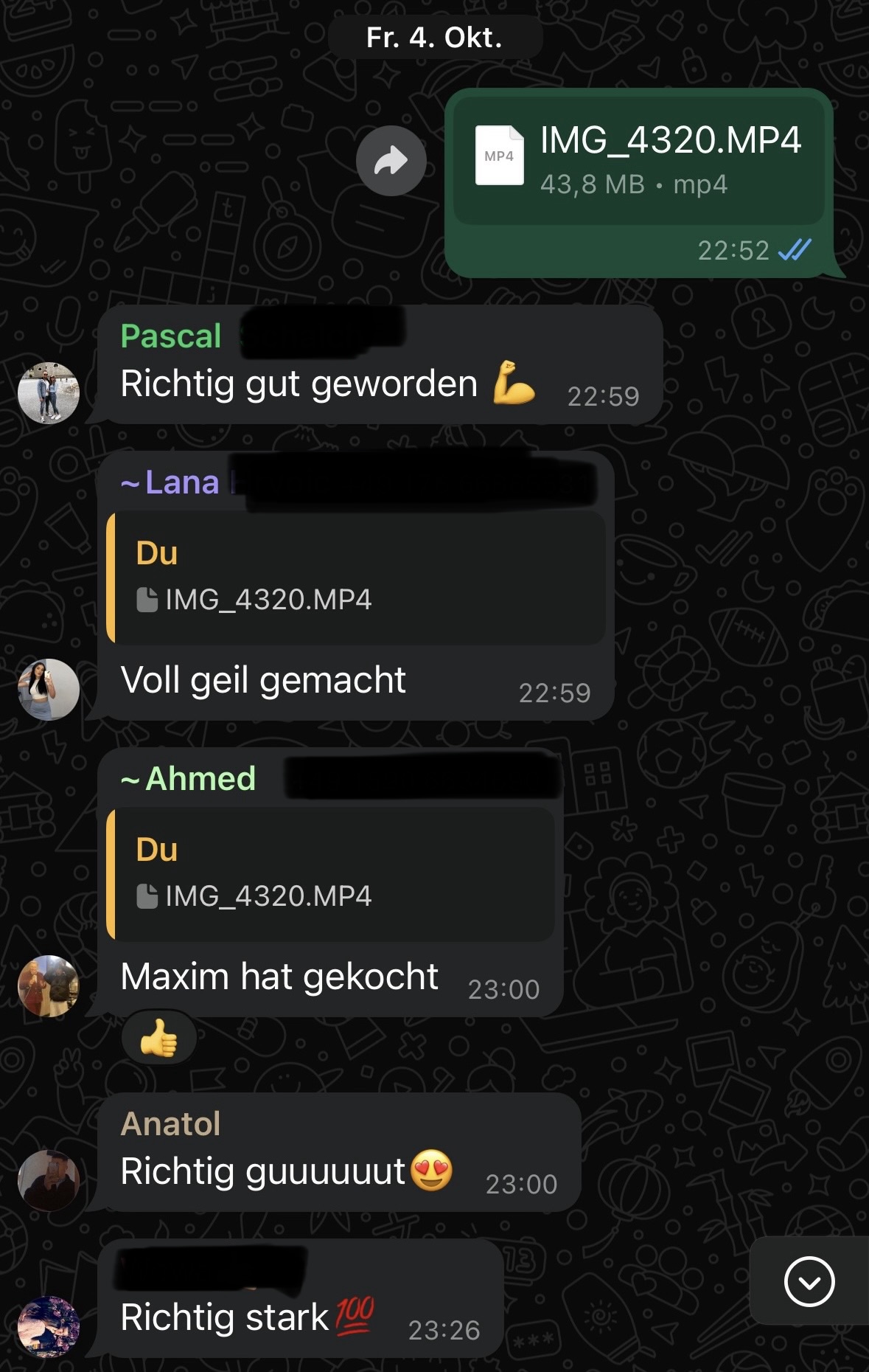Kundennachricht