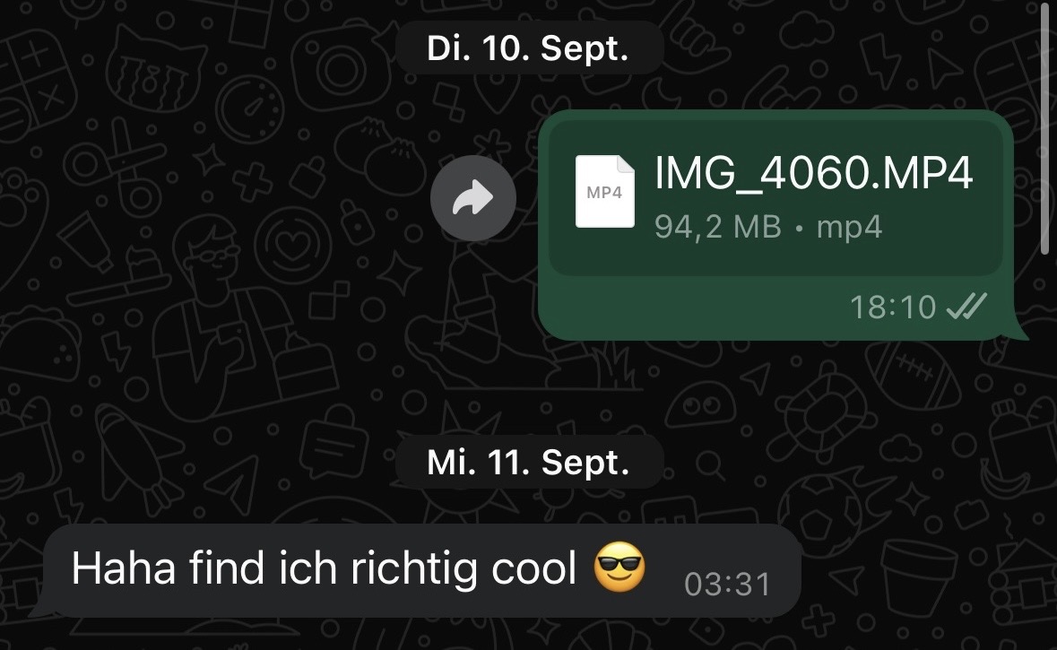 Kundennachricht